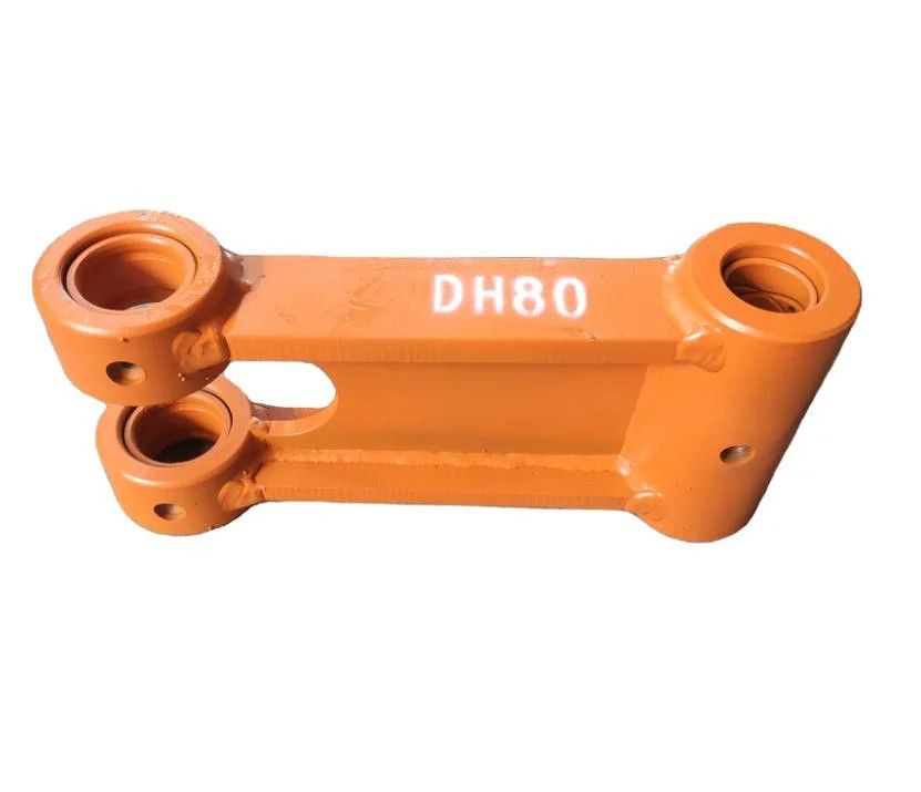 ZX200 Excavator Bucket H link 1027222 Peralatan Berat ZX120 ZX330 ZX450 Excavator Bucket Link dengan Bushing 8076541