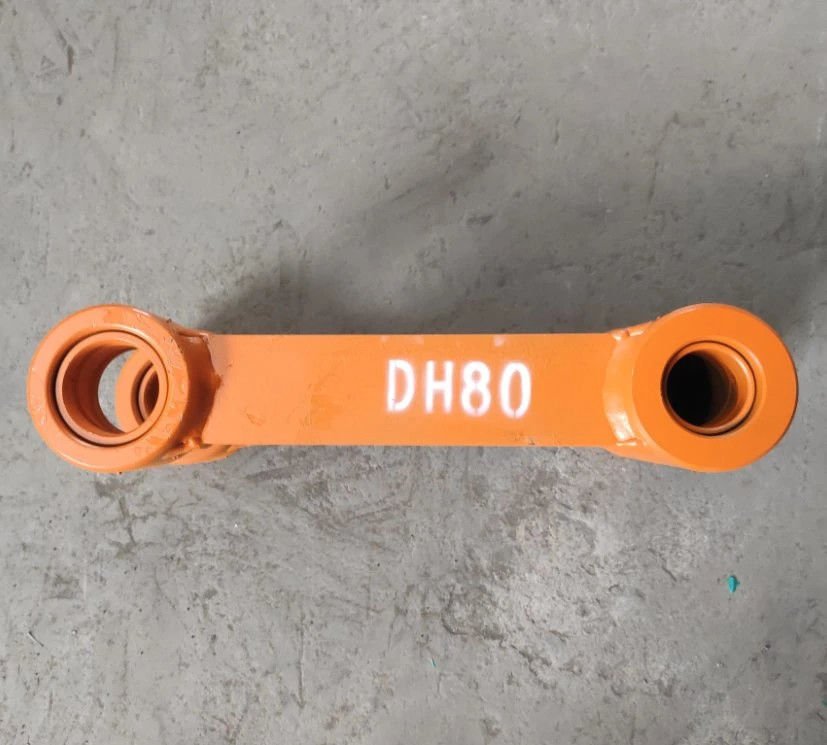 ZX200 Excavator Bucket H link 1027222 Peralatan Berat ZX120 ZX330 ZX450 Excavator Bucket Link dengan Bushing 8076541