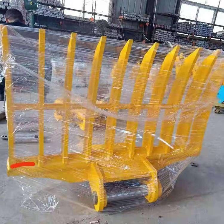 Penggalian yang disesuaikan Land Clearing Rakes 1 - 50 Ton Penggalian Q355B Stick Rake