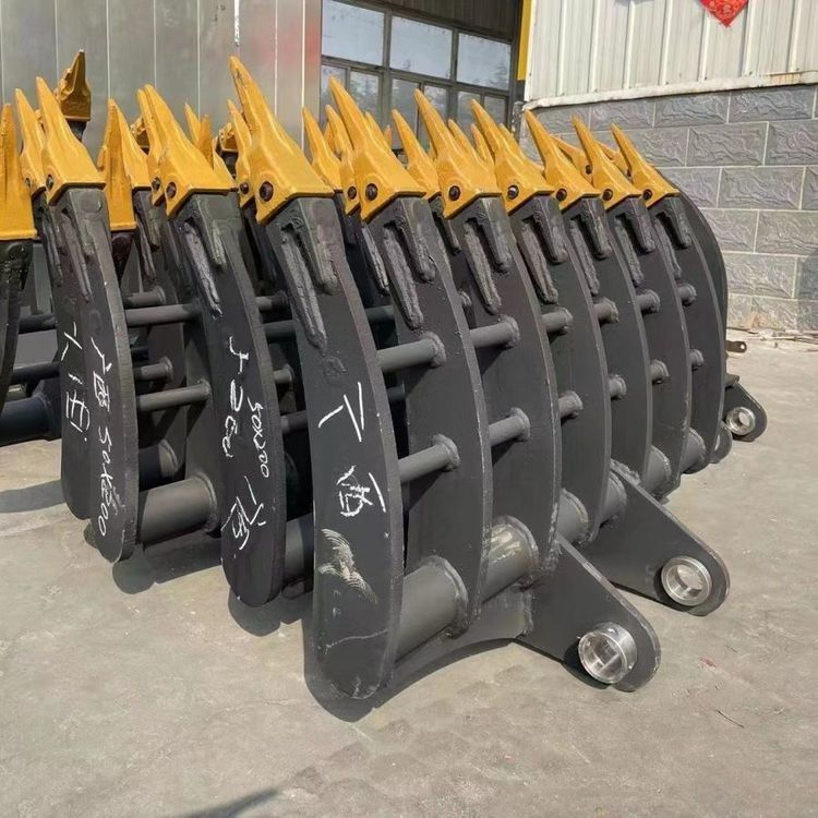 Penggalian yang disesuaikan Land Clearing Rakes 1 - 50 Ton Penggalian Q355B Stick Rake