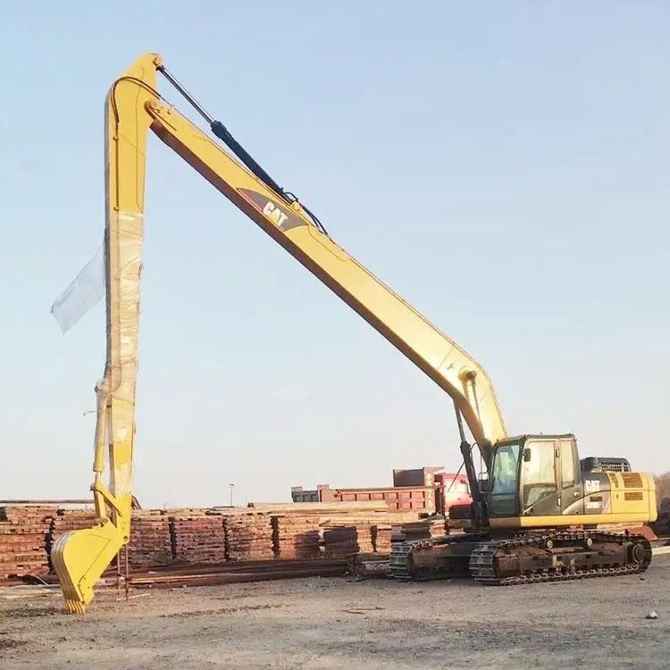 Cusomized Long Reach Boom Tunnel Arm Boom Q355B Digunakan Untuk Penggali 6-50 Ton