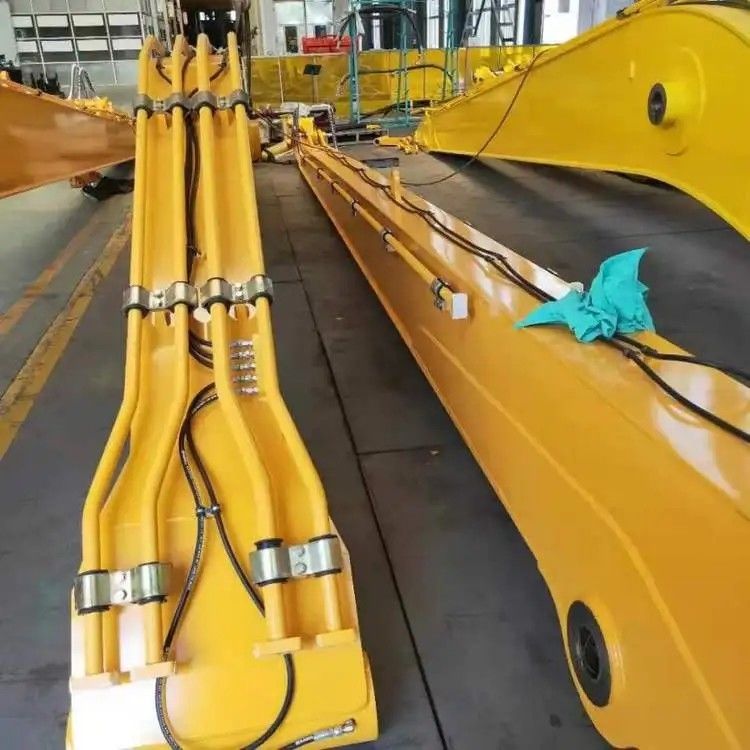 Cusomized Long Reach Boom Tunnel Arm Boom Q355B Digunakan Untuk Penggali 6-50 Ton