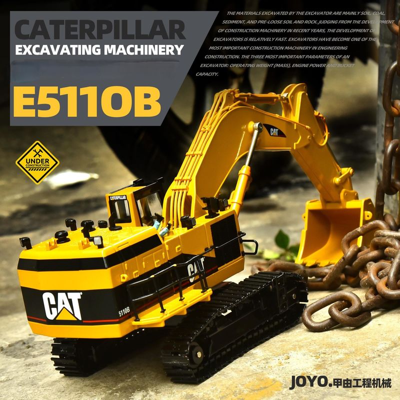 Carter CAT5110B koleksi besar excavator model kendaraan teknik bersama-sama simulasi logam handpiece ornamen