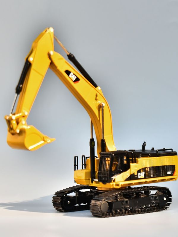 Carter CAT385C model excavator paduan logam teknik tanah simulasi asli ornamen mobil tangan