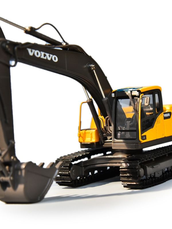 VOLVO Volvo EC220DL model excavator paduan asli simulasi kendaraan teknik ornamen excavator