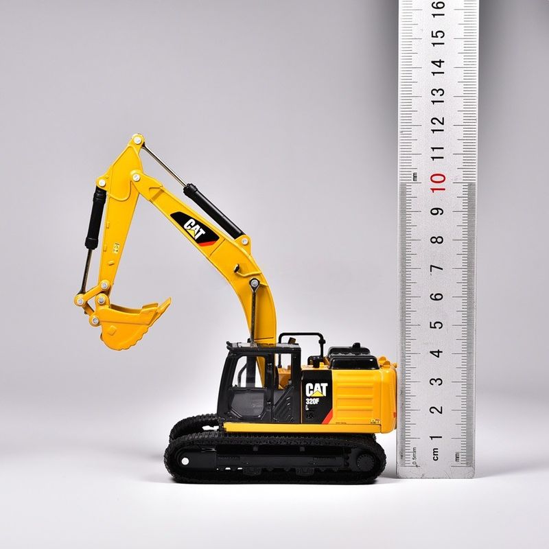 Premium Alloy Hydraulic Excavator Model Replika Mainan untuk Usia 14 dan Ke atas Koleksi Hadiah