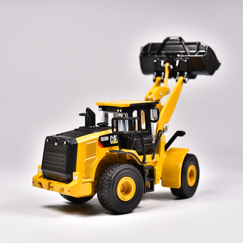 1/64 Skala CAT 950M Wheel Loader Diecast Alloy Model Caterpillar Perhiasan Mainan Konstruksi