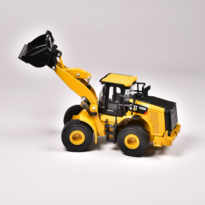 1/64 Skala CAT 950M Wheel Loader Diecast Alloy Model Caterpillar Perhiasan Mainan Konstruksi