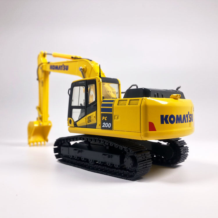 Komatsu PC200 PC210 1/50 Skala Metal Die Cast Excavator Model Dekorasi Koleksi