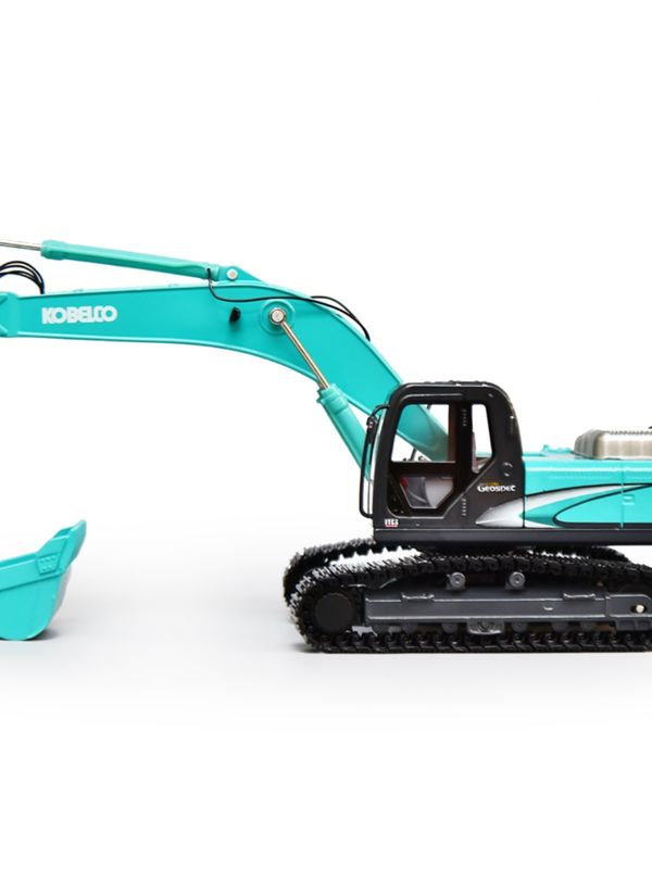 KOBELCO SK330 Aluminium Excavator Model 1/50 Skala Metal Koleksi Dekorasi Mainan