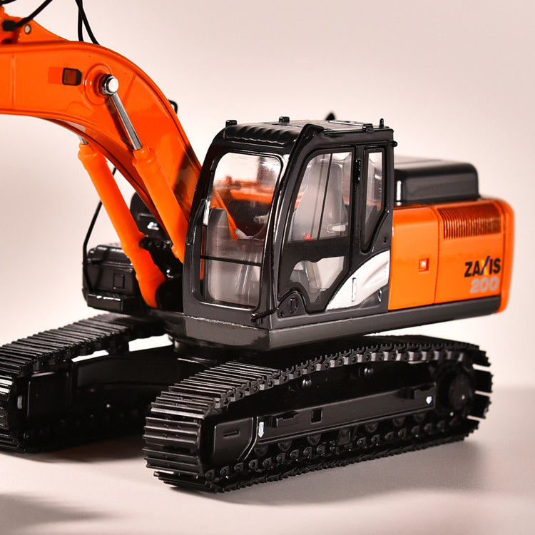 Hitachi ZAX200 Excavator Diecast Model 1/50 Skala koleksi dekorasi konstruksi Hadiah