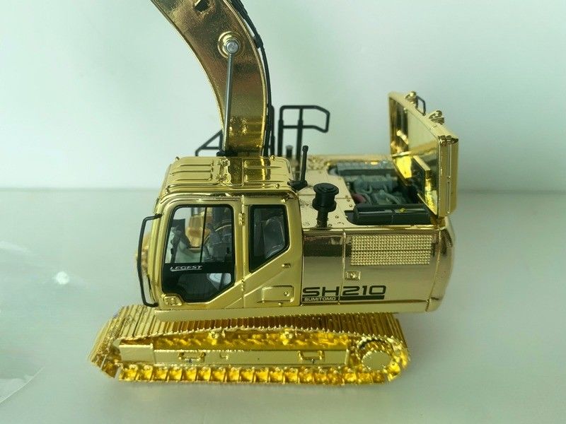 Sumitomo SH210-7 Excavator Alloy Diecast Model 1 50 Skala Kendaraan Konstruksi Koleksi