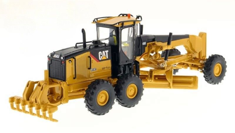 Cat 14M Motor Grader Model 1/50 Caterpillar Self-Propelled Grader Replika 85189
