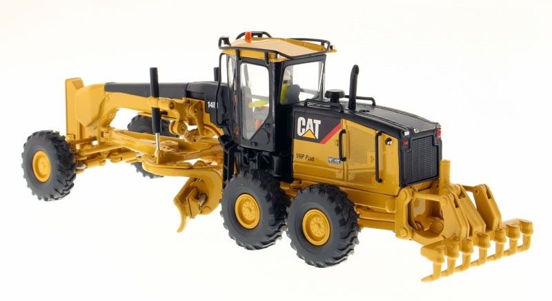 Cat 14M Motor Grader Model 1/50 Caterpillar Self-Propelled Grader Replika 85189
