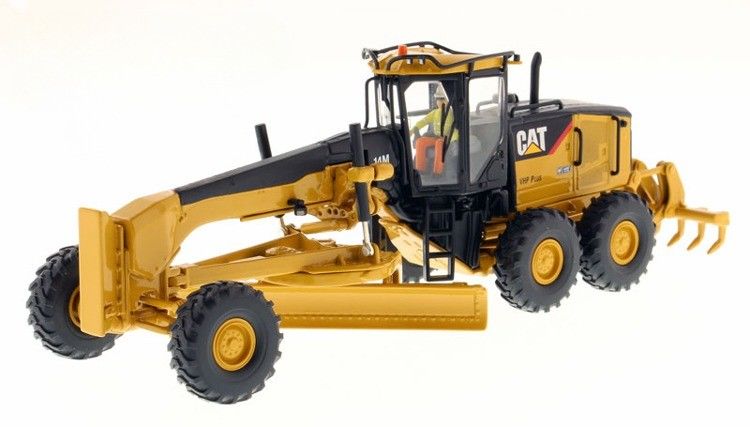 Cat 14M Motor Grader Model 1/50 Caterpillar Self-Propelled Grader Replika 85189