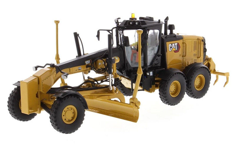 Caterpillar Cat 150 Grader 1/50 Skala Diecast Paduan Model Kolektor Mainan 85667