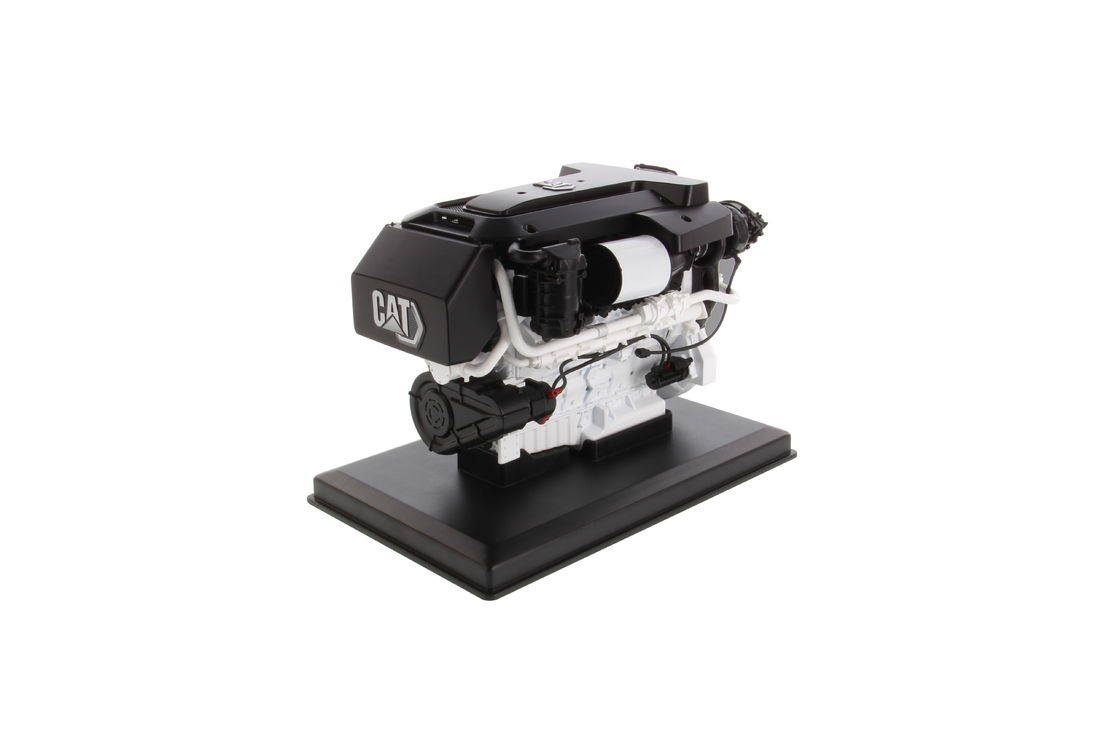 1/12 Skala CAT C32B Generator Mesin Edisi Khusus Model Paduan Caterpillar 85707