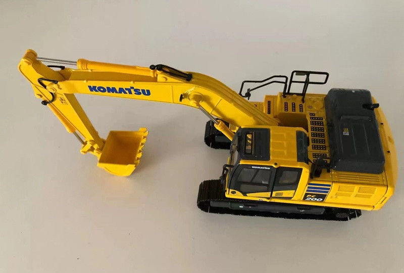 KOMATSU PC200-11MO 143 Scale Die-Cast Alloy Excavator Model Limited Replika Kolektor