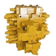 Kualitas tinggi Komatsu PC200-7 Excavator Kuning Finish Valve Kontrol Utama Bagian hidrolik