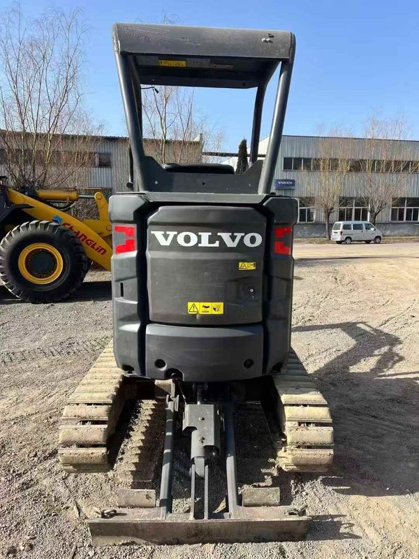 Digunakan Volvo EC18 Mini Excavator 2020 920Hrs Prancis Impor Hydraulic Hammer Bucket