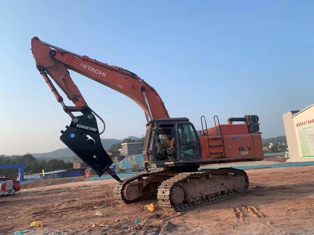 Eddie 200 Hydraulic Breaker Hammer 50 Ton Excavator Penghancuran Tugas Berat Rock Crusher