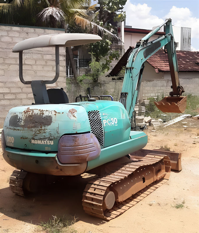 Komatsu PC30-7 Mini Excavator yang Dipertahankan Baik dan Digunakan Sertifikasi ISO untuk Konstruksi dan Lansekap