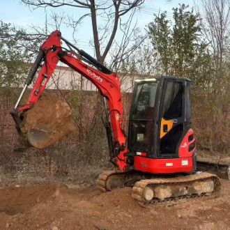 Digunakan VIO35 Mini Excavator 3,5 Ton Low Hours Full Service History Utilitas