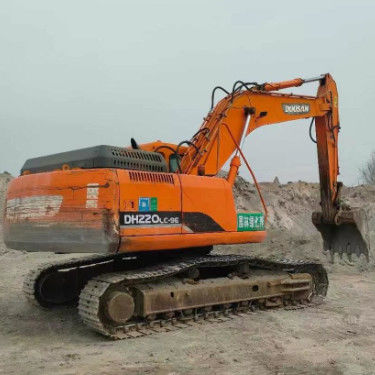Kualitas yang digunakan Doosan DH220-9E 22Ton Excavator Full Service Sejarah Pertambangan Konstruksi Pengolahan Tanah