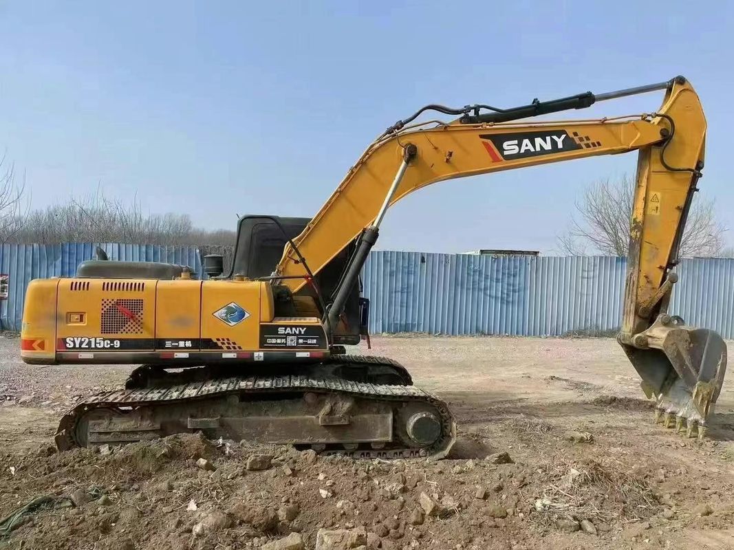 Digunakan SANY SY215C 21,5 Ton Excavator untuk Pertambangan Konstruksi dan Earthmoving Peralatan