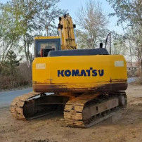 Digunakan 2017 Komatsu PC200-7 Hydraulic Excavator 20 Ton Kapasitas Sejarah Layanan Lengkap