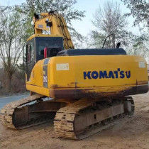 Digunakan 2017 Komatsu PC200-7 Hydraulic Excavator 20 Ton Kapasitas Sejarah Layanan Lengkap