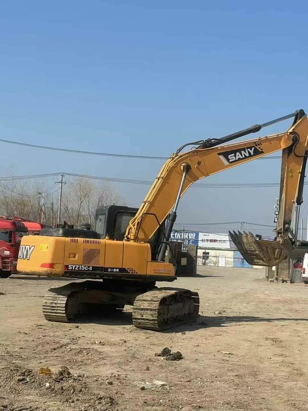 Digunakan 2014 SANY SY205-9 V5 Excavator 20Ton Kapasitas Full Service Pertambangan Earthmoving