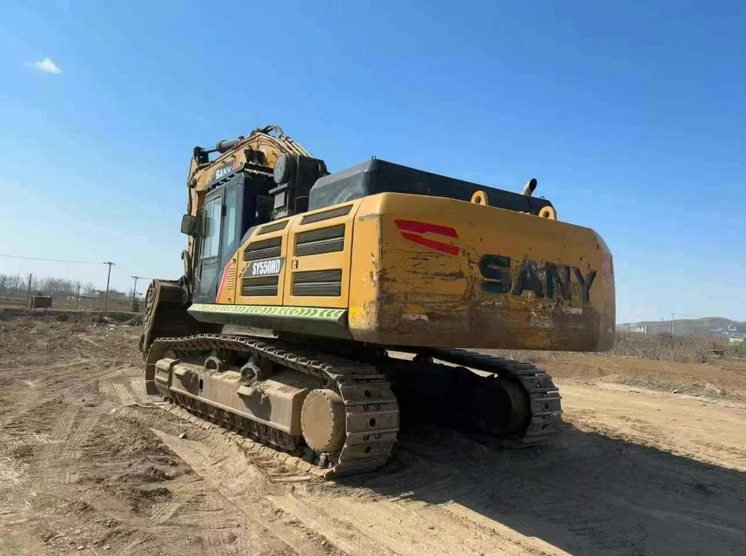 Digunakan 2020 SANY SY550HD 55 Ton Excavator dengan Full Service CE ISO Sertifikasi Kinerja