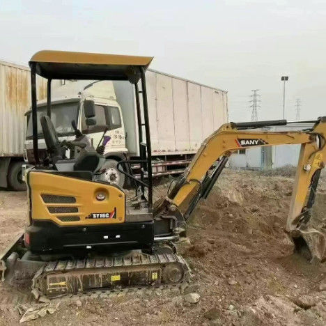 2021 SANY SY16C Kompak Mini Excavator 1,6 Ton 3000 Jam CE ISO Landscape Utility