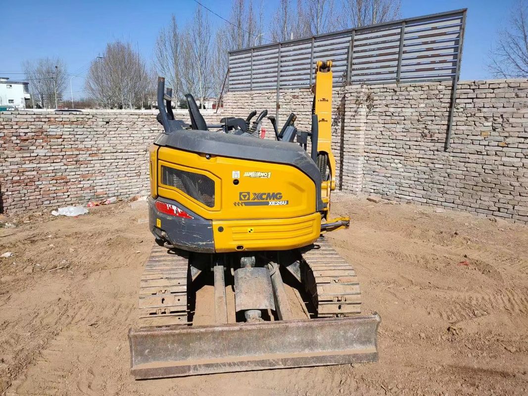 Digunakan 2022 XCMG XE26U Mini Excavator 2.6T Baik Dipertahankan CE ISO Landscape Utilitas