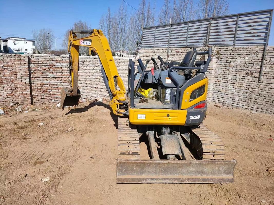 Digunakan 2022 XCMG XE26U Mini Excavator 2.6T Baik Dipertahankan CE ISO Landscape Utilitas