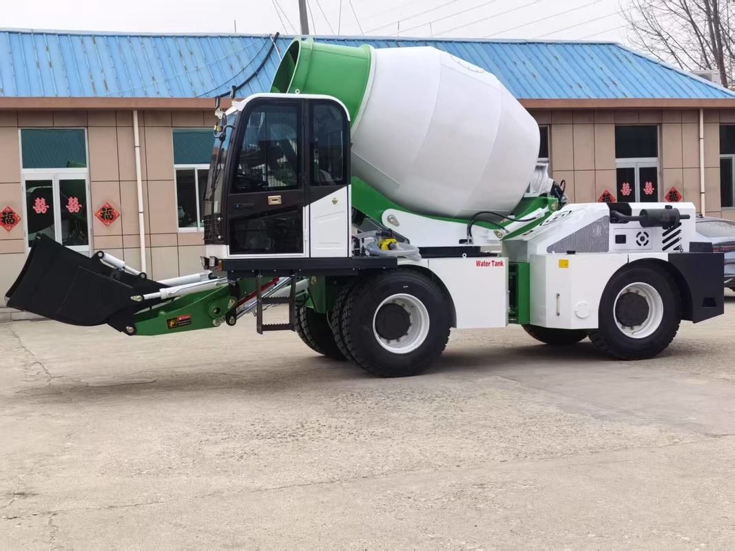 Luzun 8m3 Ready Mix Beton Mixer Truck Mesin Diesel CE ISO Sertifikasi Kinerja Tinggi