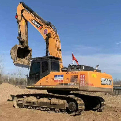 Digunakan SANY SY365H-9 36 Ton Excavator Full Service History CE ISO untuk Konstruksi Pertambangan