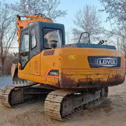 Digunakan Lovol FR150 15T Excavator Sejarah Layanan Lengkap Untuk Pertambangan Konstruksi