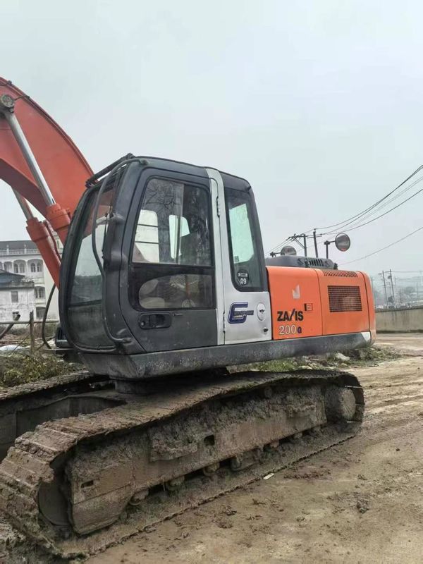 Digunakan Hitachi ZAXIS 200-3G Excavator 20 Ton Kapasitas untuk Pertambangan Konstruksi Earthmoving