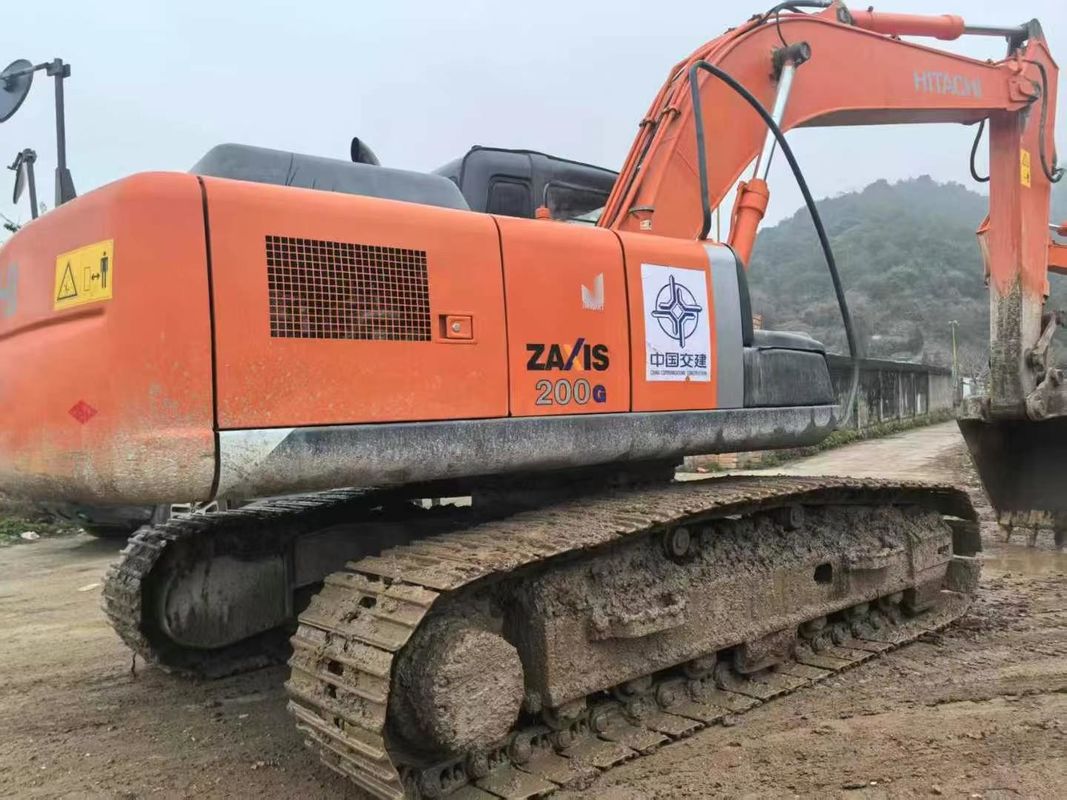 Digunakan Hitachi ZAXIS 200-3G Excavator 20 Ton Kapasitas untuk Pertambangan Konstruksi Earthmoving