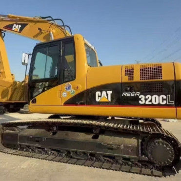 Digunakan CAT 320C L Excavator 5-5km/h Kecepatan perjalanan 6-4L Kinerja mesin