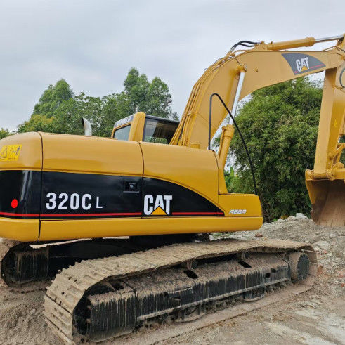 Digunakan CAT 320C L Excavator 5-5km/h Kecepatan perjalanan 6-4L Kinerja mesin