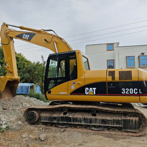 Digunakan CAT 320C L Excavator 5-5km/h Kecepatan perjalanan 6-4L Kinerja mesin