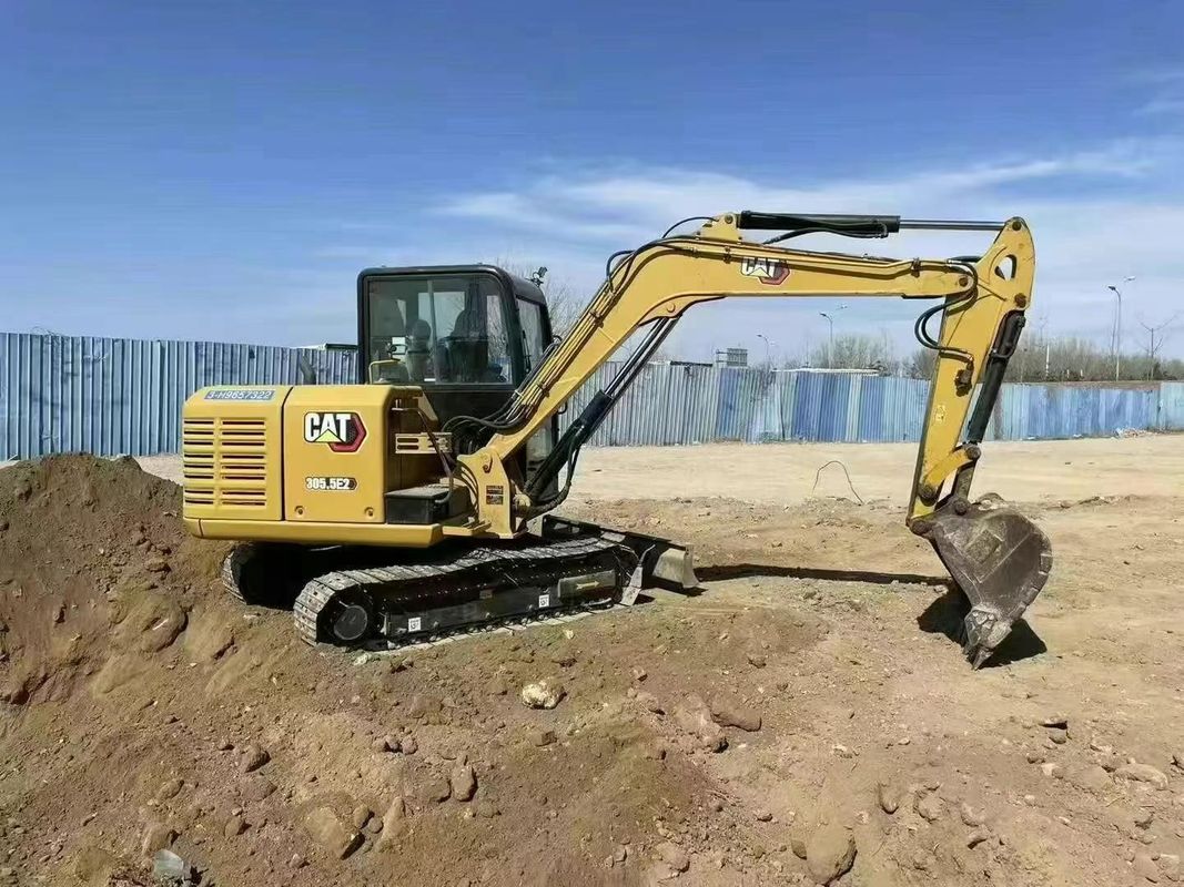Digunakan CAT 305 Mini Excavator Jam Kerja Rendah Diverifikasi 1 Tahun Garansi CE Bersertifikat andal