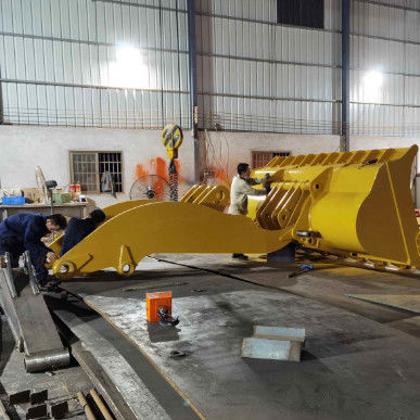 Sesuaikan Cat 980 Loader Boom 5.5m Bucket Excavator Bagian untuk Konstruksi