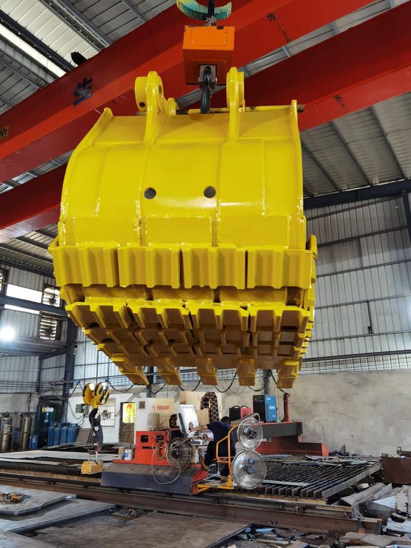 Custom Fit Komatsu PC78 Excavator Bucket Replacement Durable Digging Bucket untuk penggunaan konstruksi