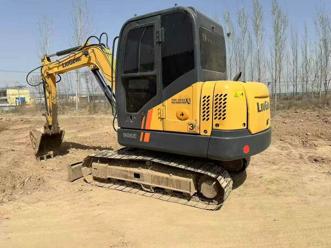 Digunakan Liugong 906E Excavator Mesin berkualitas tinggi untuk pekerjaan konstruksi berat