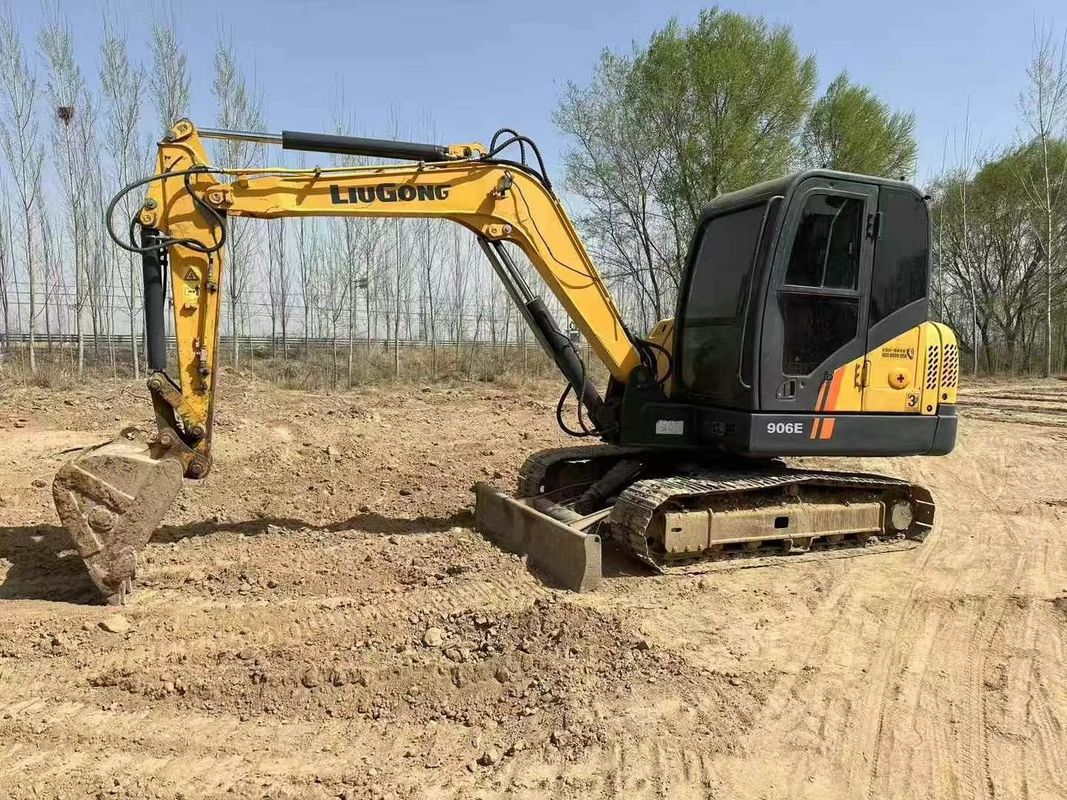 Digunakan Liugong 906E Excavator Mesin berkualitas tinggi untuk pekerjaan konstruksi berat