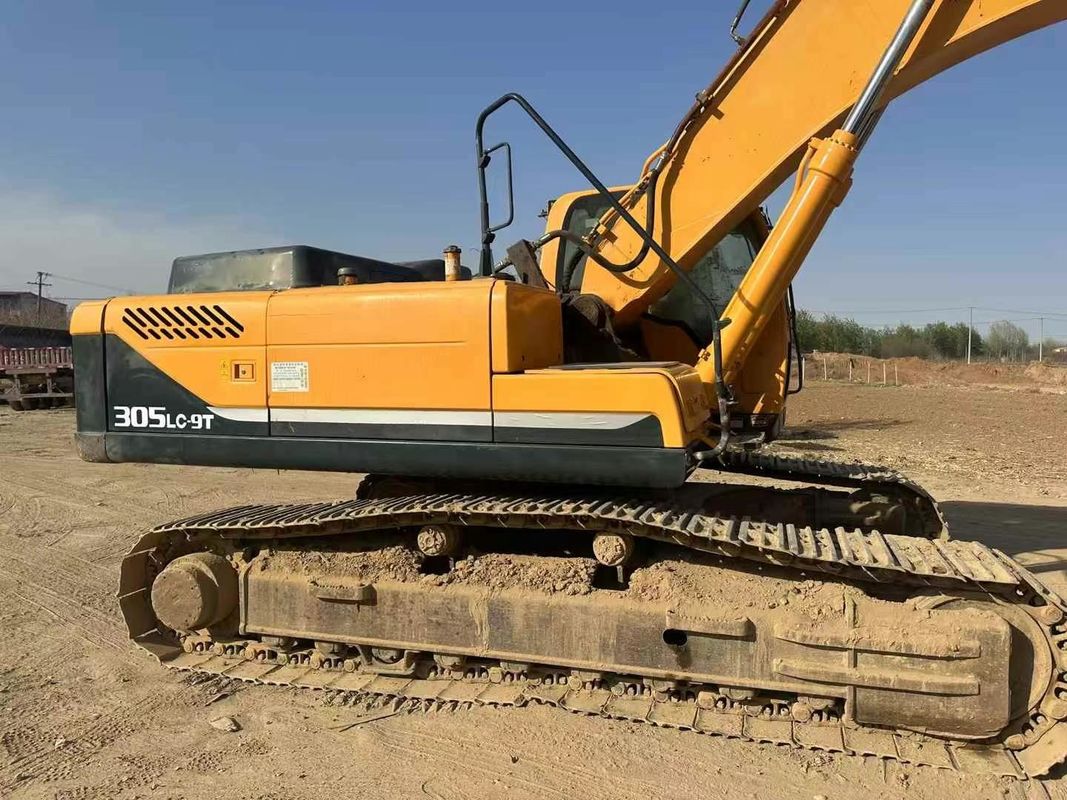 Digunakan Hyundai 305LC-9T Excavator Kondisi yang dapat diandalkan untuk Heavy Construction Work Excavator